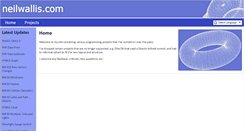 Desktop Screenshot of neilwallis.com